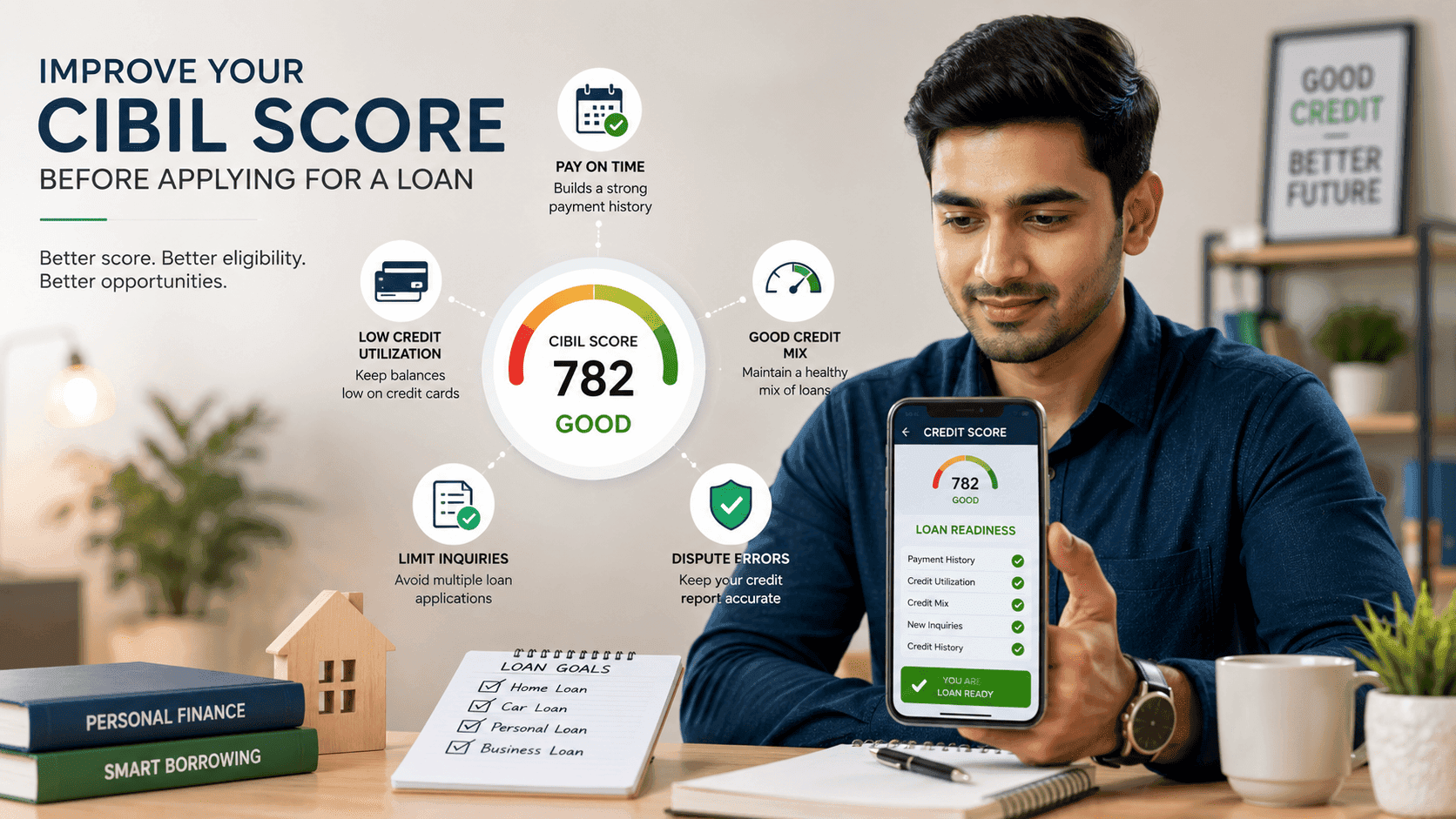 CIBIL Score Explained: How to Improve It Before a Loan