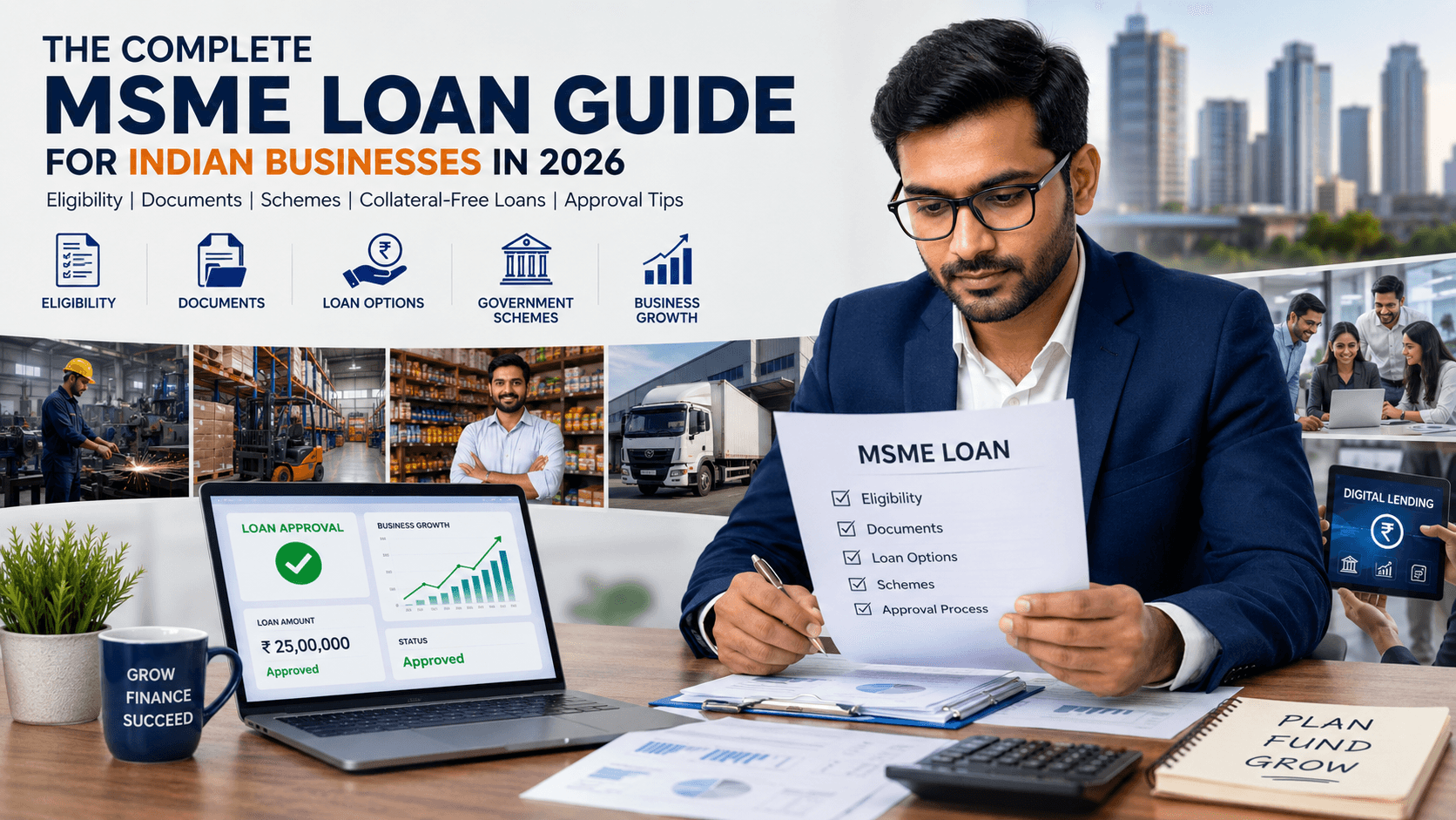 The Complete MSME Loan Guide for Indian Businesses in 2026