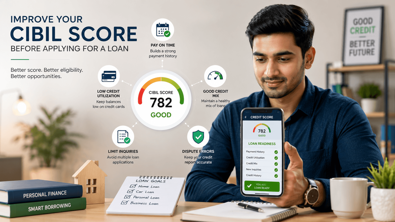 CIBIL Score Explained: How to Improve It Before a Loan
