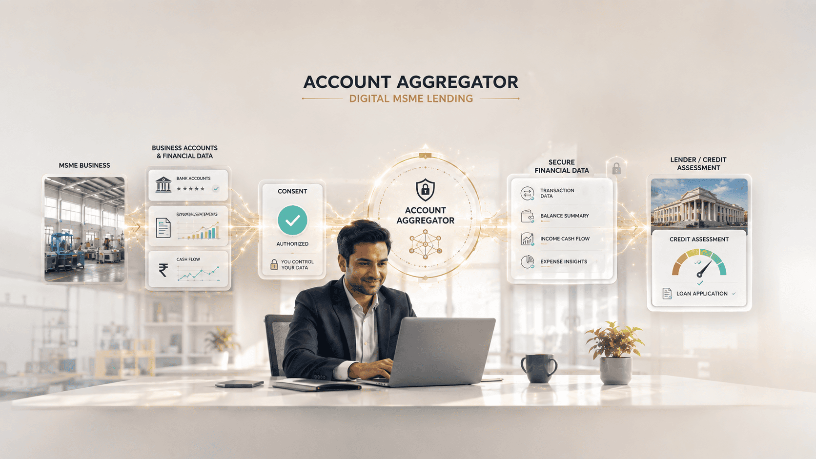 Account Aggregator and Business Loans: The Future of MSME Lending